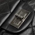 Miniatyrbild 7 av 10: Pre-owned Chanel Reissue 2.55 Aged Calfskin Double Flap 227 Black