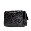 Miniatyrbild 2 av 10: Pre-owned Chanel Reissue 2.55 Aged Calfskin Double Flap 227 Black