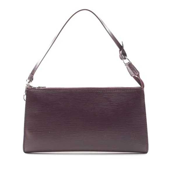 Pre-owned Louis Vuitton Epi Pochette Accessoires Purple