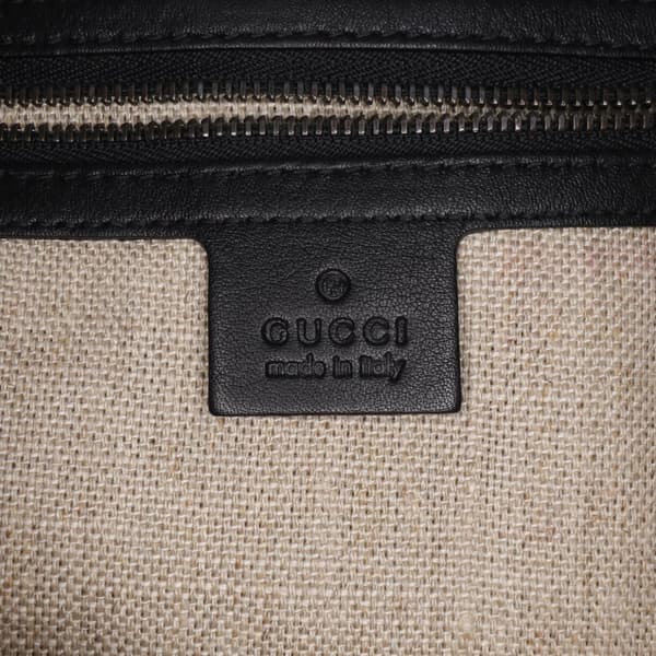 Pre-owned Gucci Nubuck 1970 Shoulder Bag Black