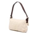 Miniatyrbillede 2 af 9: Pre-owned Fendi Zucca Canvas Baguette Brown