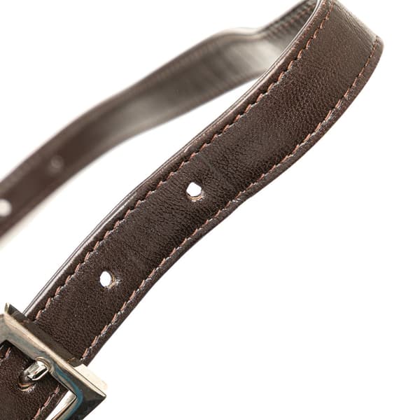 Pre-owned Fendi Mini Zucca Wool Baguette Brown