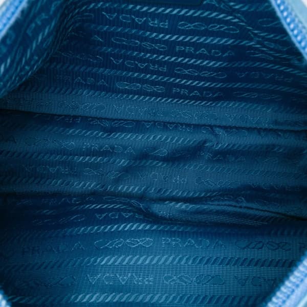 Pre-owned Prada Mini Tessuto Re Edition 2000 Shoulder Bag Blue