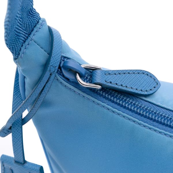 Pre-owned Prada Mini Tessuto Re Edition 2000 Shoulder Bag Blue