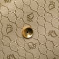 Miniatyrbilde 6 av 9: Pre-owned Dior Honeycomb Coated Canvas Chain Shoulder Bag Brown