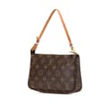 Miniatyrbillede 2 af 10: Pre-owned Louis Vuitton Monogram Pochette Accessoires Brown