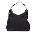 Miniatyrbild 1 av 10: Pre-owned Gucci GG Canvas Shoulder Bag Black
