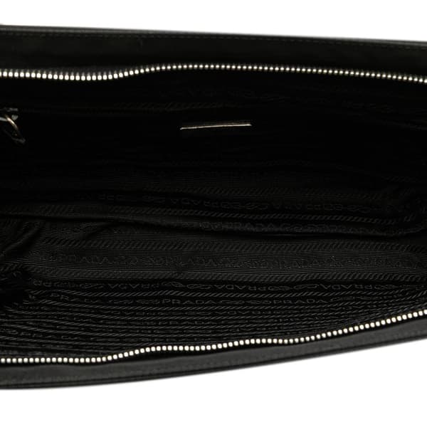 Pre-owned Prada Tessuto Shoulder Bag Black