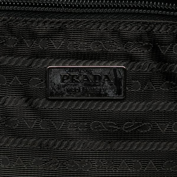 Pre-owned Prada Tessuto Shoulder Bag Black