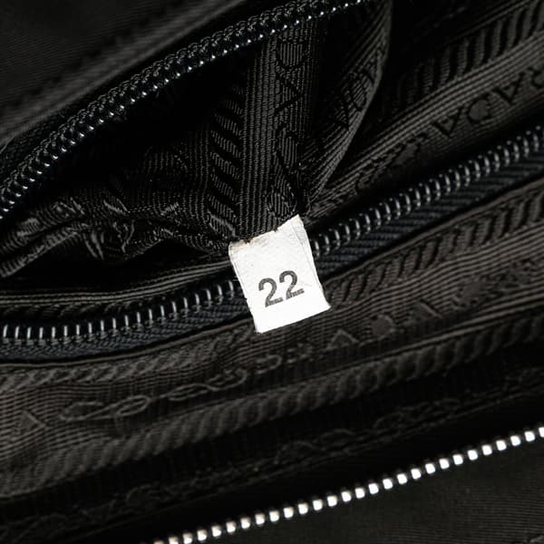 Pre-owned Prada Tessuto Shoulder Bag Black