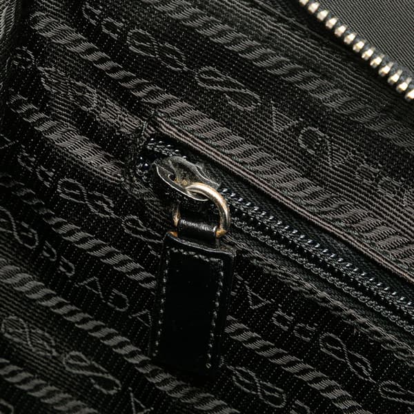 Pre-owned Prada Tessuto Shoulder Bag Black