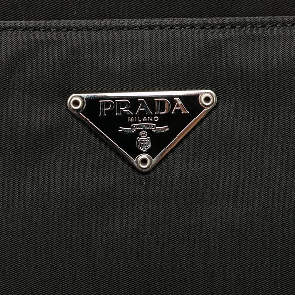 Pre-owned Prada Tessuto Shoulder Bag Black