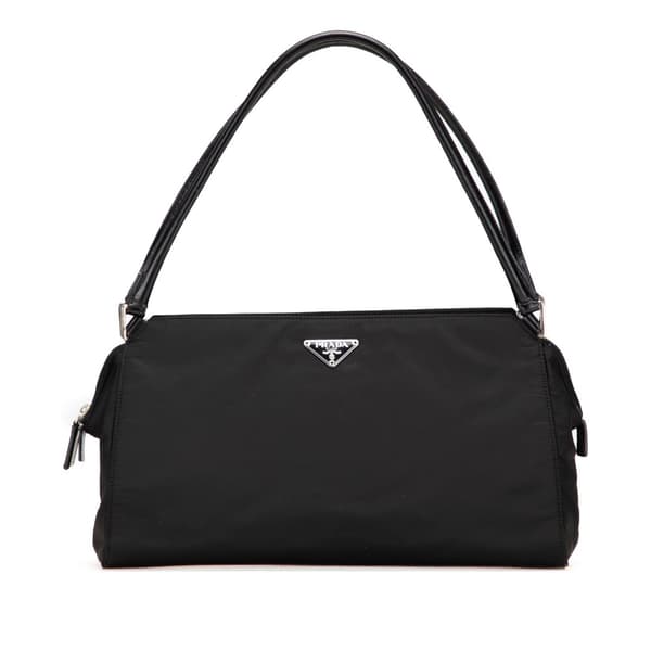 Pre-owned Prada Tessuto Shoulder Bag Black
