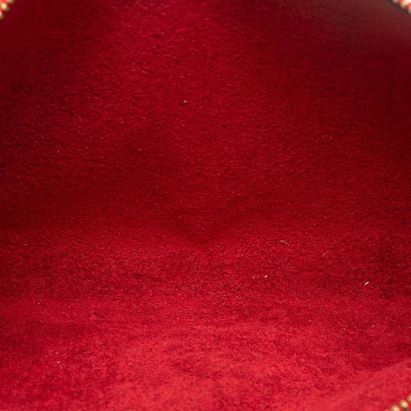 Pre-owned Louis Vuitton Epi Pochette Accessoires Red