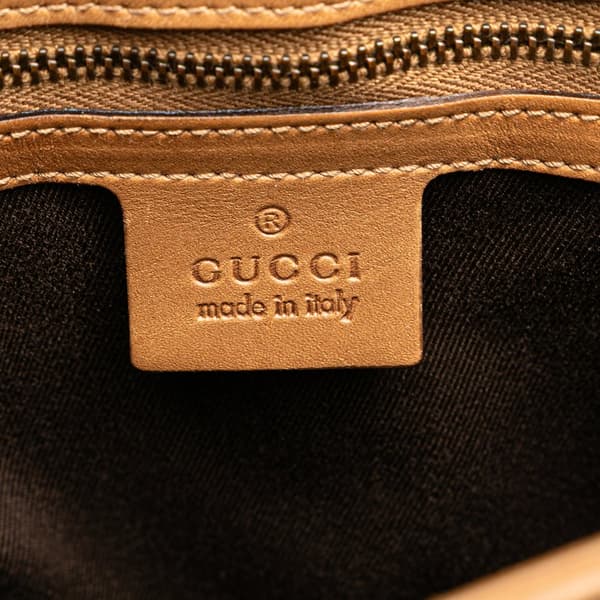 Pre-owned Gucci GG Canvas Shoulder Bag Brown