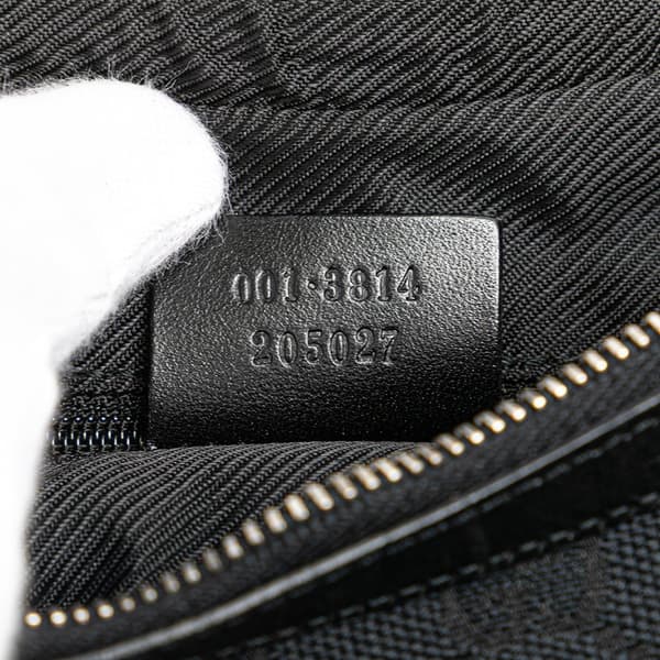 Pre-owned Gucci GG Canvas Shoulder Bag Blue