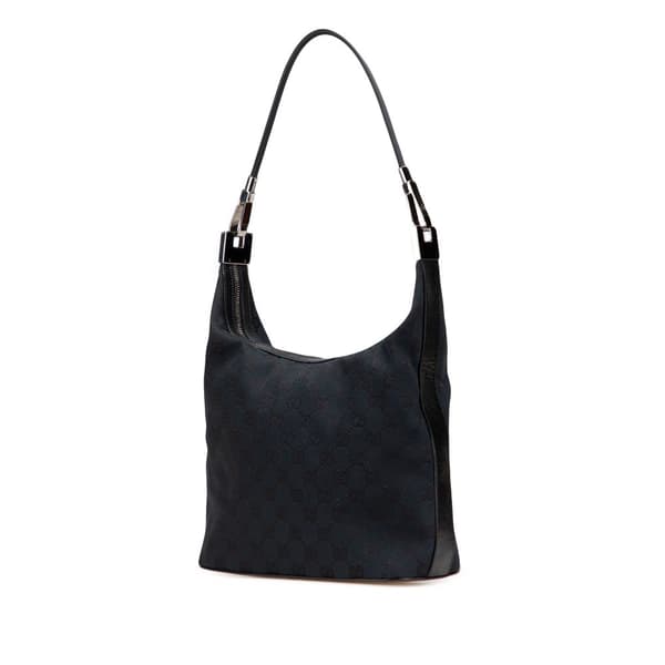 Pre-owned Gucci GG Canvas Shoulder Bag Blue
