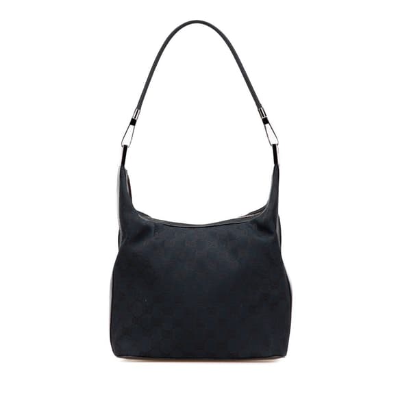 Pre-owned Gucci GG Canvas Shoulder Bag Blue