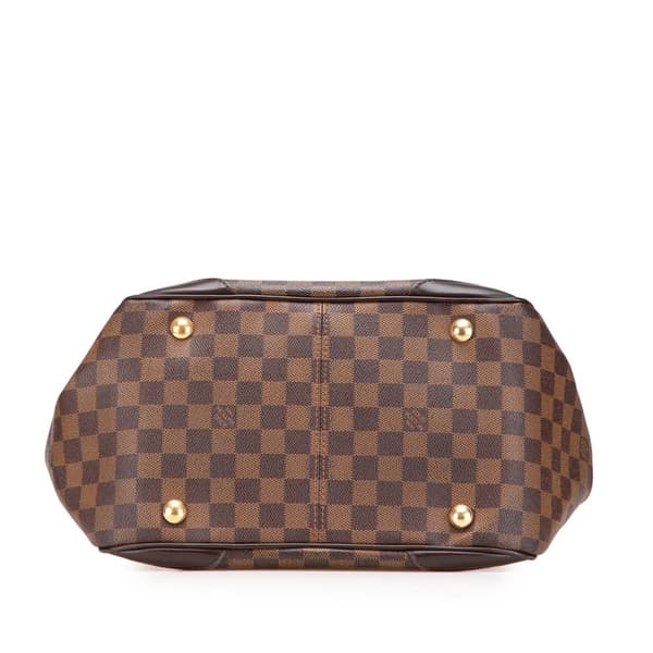 Pre-owned Louis Vuitton Damier Ebene Verona GM Brown