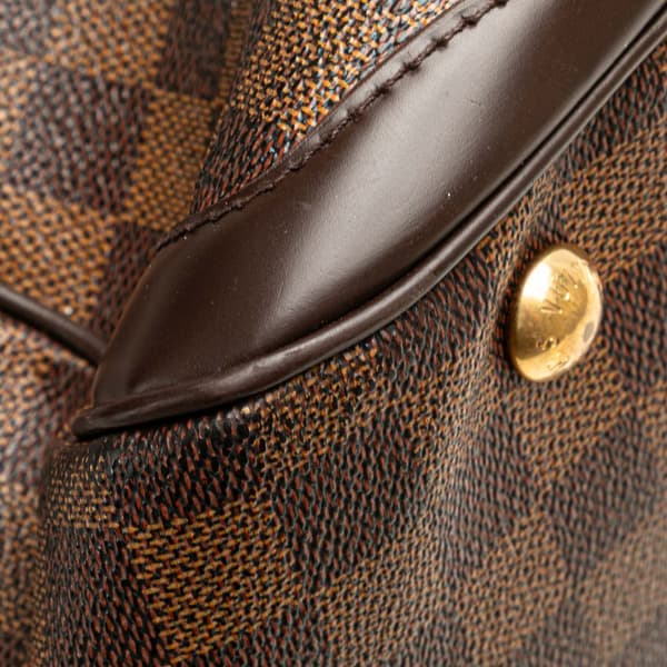 Pre-owned Louis Vuitton Damier Ebene Verona GM Brown