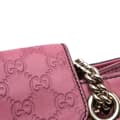 Miniatyrbild 7 av 10: Pre-owned Gucci Large Guccissima Emily Shoulder Bag Pink