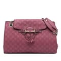 Miniatyrbild 1 av 10: Pre-owned Gucci Large Guccissima Emily Shoulder Bag Pink