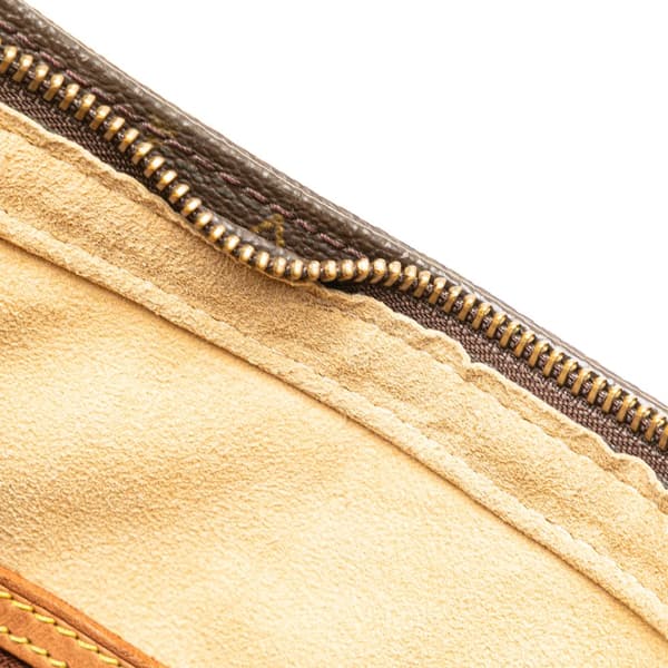 Pre-owned Louis Vuitton Monogram Looping GM Brown