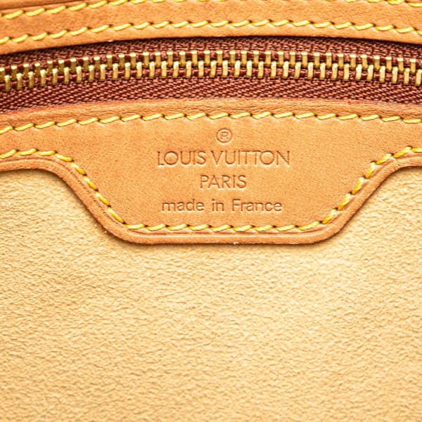 Pre-owned Louis Vuitton Monogram Looping GM Brown