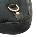 Miniatyrbild 8 av 10: Pre-owned Gucci GG Canvas Abbey D Ring Shoulder Bag Blue