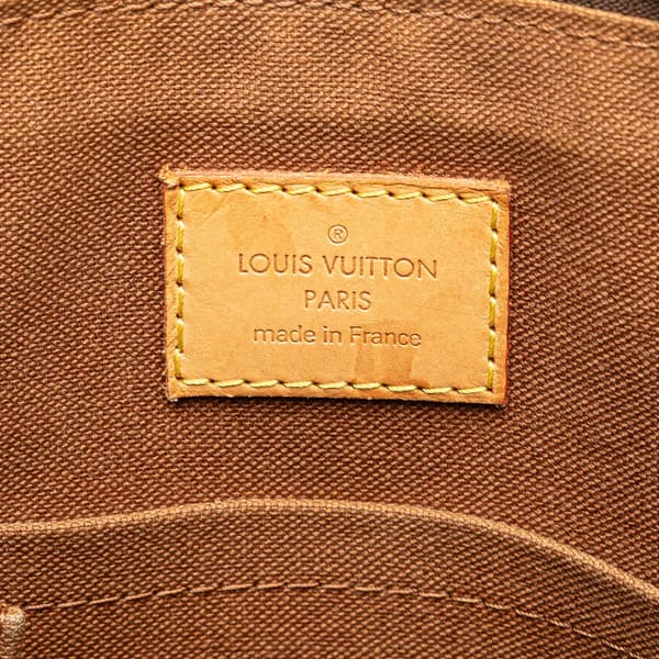 Pre-owned Louis Vuitton Monogram Popincourt Haut Brown