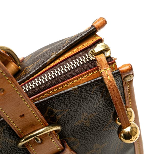 Pre-owned Louis Vuitton Monogram Popincourt Haut Brown