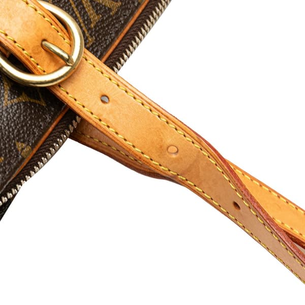 Pre-owned Louis Vuitton Monogram Popincourt Haut Brown