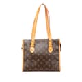 Miniatyrbillede 1 af 10: Pre-owned Louis Vuitton Monogram Popincourt Haut Brown