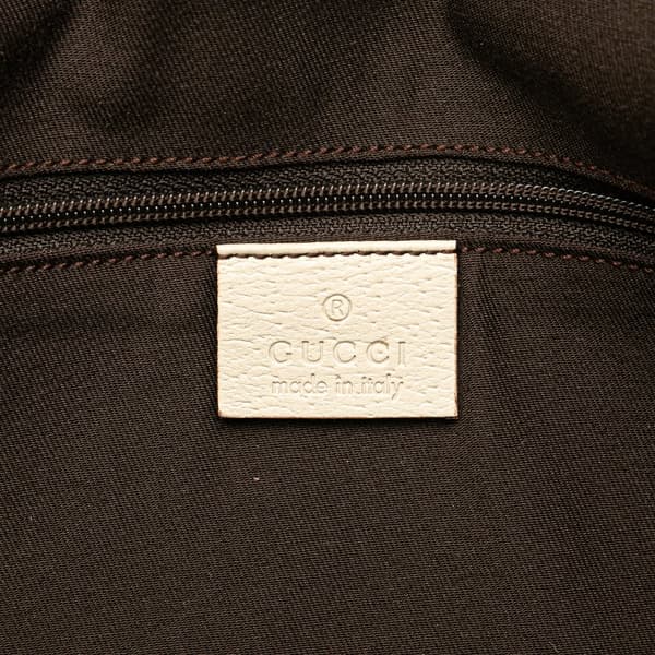 Pre-owned Gucci GG Canvas Eclipse Shoulder Bag Brown