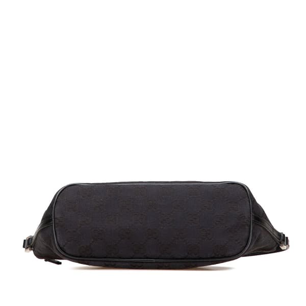 Pre-owned Gucci GG Canvas Boat Blue
