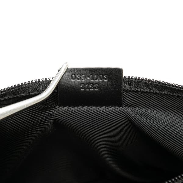 Pre-owned Gucci GG Canvas Boat Blue