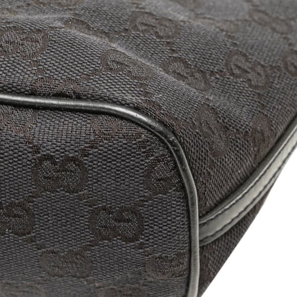 Pre-owned Gucci GG Canvas Boat Blue
