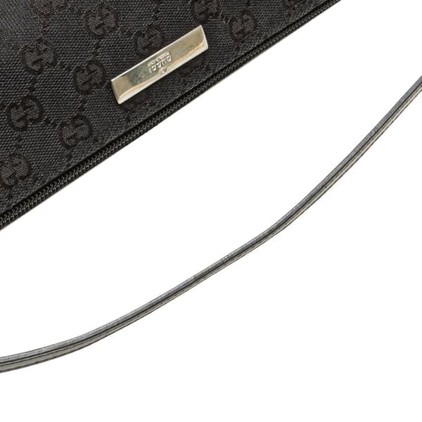 Pre-owned Gucci GG Canvas Boat Blue