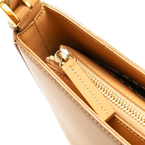 Pre-owned Burberry Leather Shoulder Bag Brown