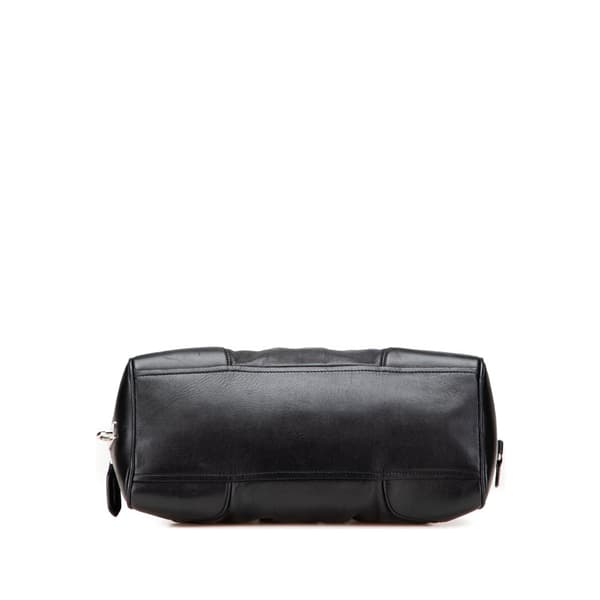 Pre-owned Prada Soft Calf Shoulder Bag Black