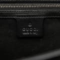 Miniatyrbild 5 av 10: Pre-owned Gucci GG Canvas Bamboo Bullet Shoulder Bag Black