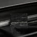 Miniatyrbild 7 av 10: Pre-owned Gucci GG Canvas Bamboo Bullet Shoulder Bag Black