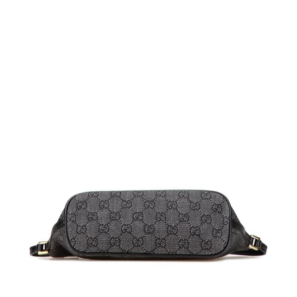 Pre-owned Gucci GG Denim Boat Gray