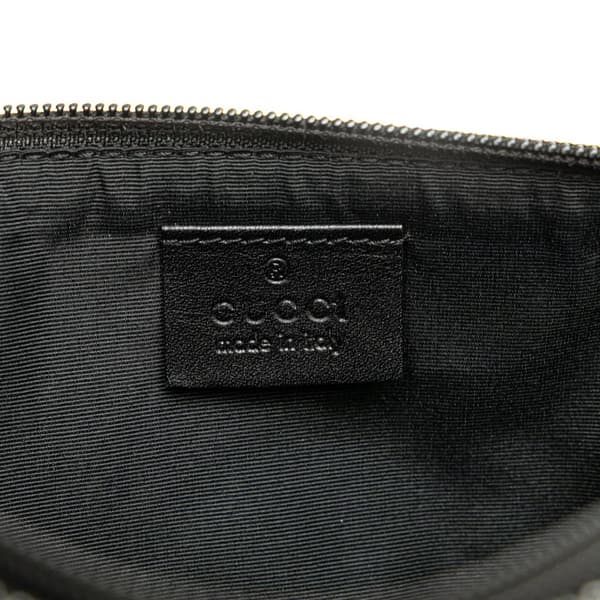 Pre-owned Gucci GG Denim Boat Gray