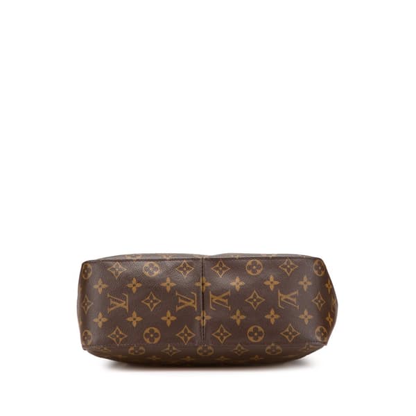 Pre-owned Louis Vuitton Monogram Looping GM Brown