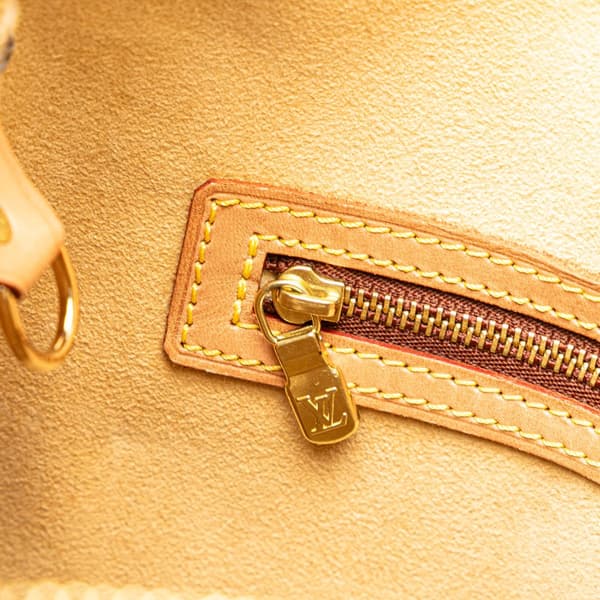 Pre-owned Louis Vuitton Monogram Looping GM Brown