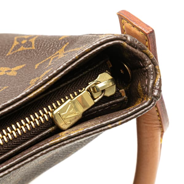 Pre-owned Louis Vuitton Monogram Looping GM Brown