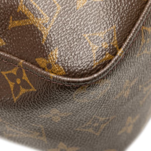 Pre-owned Louis Vuitton Monogram Looping GM Brown