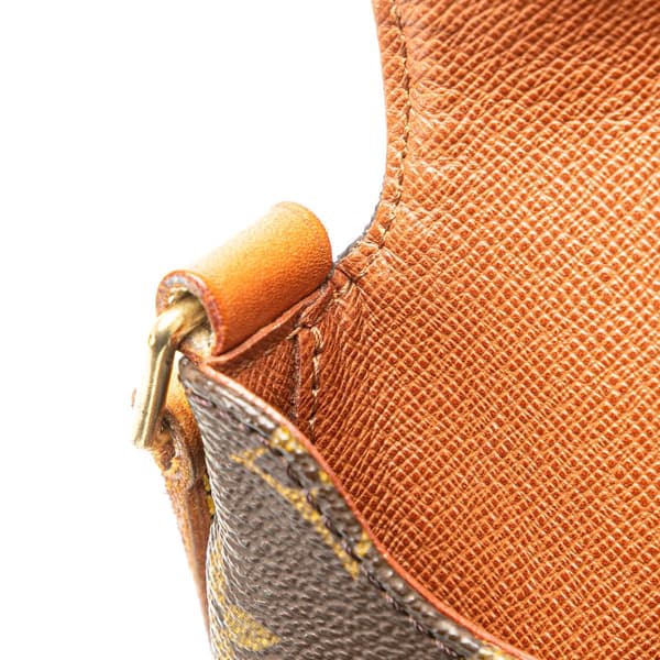 Pre-owned Louis Vuitton Monogram Musette Salsa Short Strap Brown