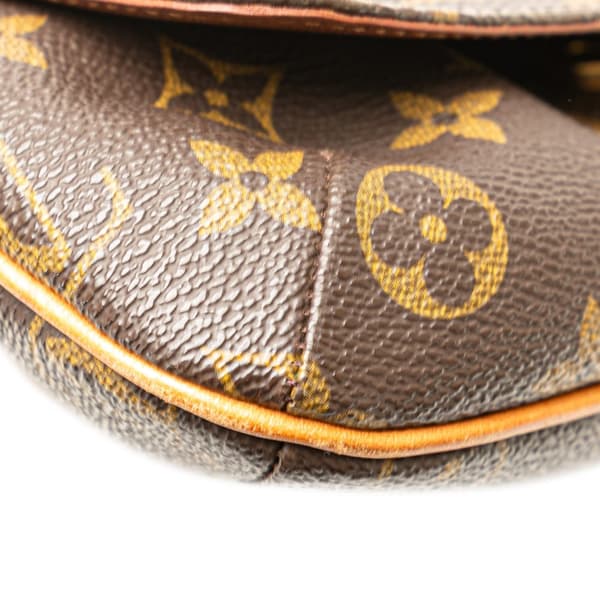 Pre-owned Louis Vuitton Monogram Musette Salsa Short Strap Brown